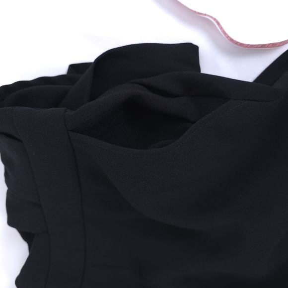 IRO Ovide High Neck Structured Romper Black size 34 US 4 - Picture 9 of 12